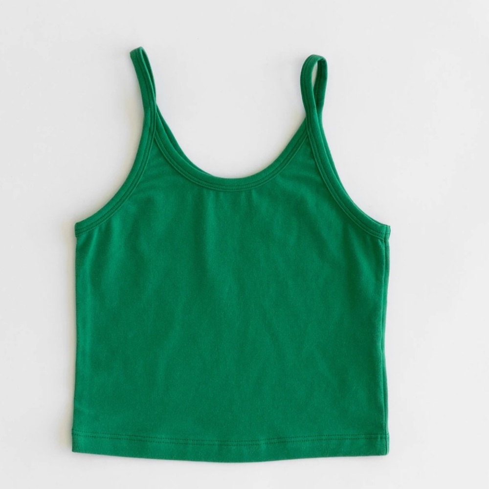 ARQ Crop Tank. Verdant Medium